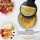 Maquina Eléctrica Para Crepes Panqueques Multiusos