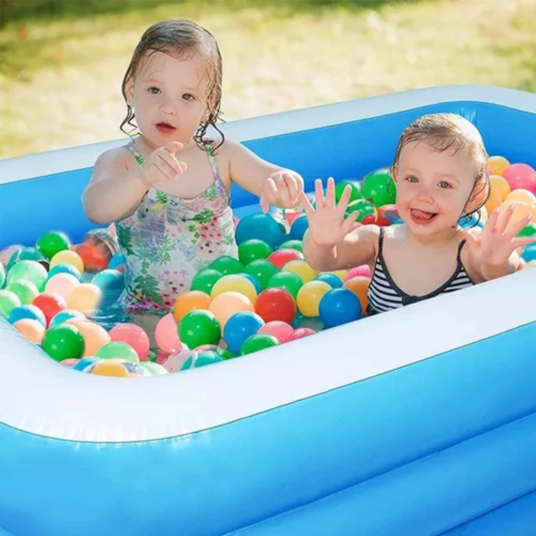 Piscina Inflable Rectangular para Niños 180 Cm - Imagen 5