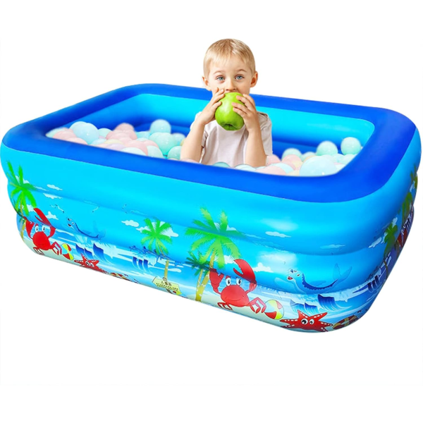 Piscina Inflable Rectangular para Niños 180 Cm