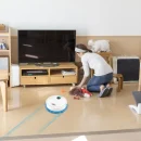 Robot Limpiador Con Mopa Recargable