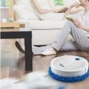 Robot Limpiador Con Mopa Recargable